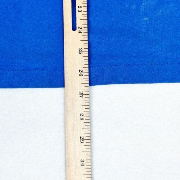 Vintage 90s USA Olympic T-Shirt Blue Small Basketball Sports Single Stich - Picture 11 of 11